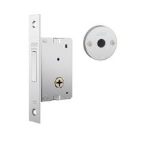 Fechadura auxiliar inox tetra 30mm Stam 1001 Fechadura auxiliar inox tetra 30mm Stam 1001