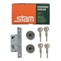 Fechadura Auxiliar Inox Tetra EI 1001 - Stam