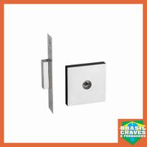 Fechadura Auxiliar para Porta Tetra Chave 1500 Cromada 40mm PADO