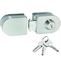 Fechadura Auxiliar Pressão Vidro Vidro Porta De Correr Vp530 - Soprano