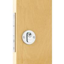 Fechadura Auxiliar Soprano com Roseta, Cromado - AUX-40-PY-R23