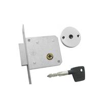 Fechadura Auxiliar Tetra Chave Ip Cromada 2000 Aliança