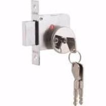 Fechadura auxiliar tetra cromada - soprano