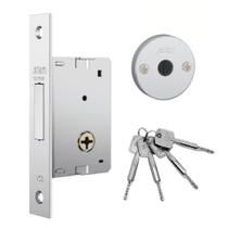 Fechadura Auxiliar Tetra Inox 1004 Stam