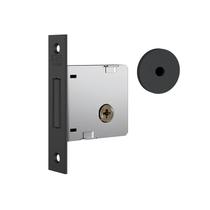 Fechadura Auxiliar Tetra Preto Fosco 1004 Stam