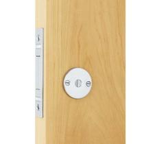 Fechadura Auxiliar Treta Soprano com Roseta, Cromada - AUX-40-TE-R35