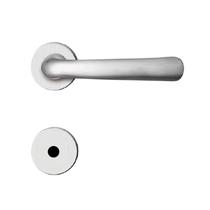 Fechadura Banheiro 5400 R66 MZ430 Design 40mm Roseta Cromo Acetinado Papaiz Fechadura Banheiro 5400 R66 MZ430 Design 40mm Roseta Cromo Acetinado Papaiz