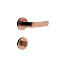 Fechadura Banheiro 720 Roseta Redonda - Rosé