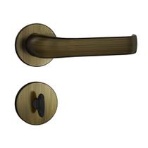 Fechadura Banheiro 823/37 Roseta Redonda Antique E-Coat 40mm Stam Fechadura Banheiro 823/37 Roseta Redonda Antique E-Coat 40mm Stam