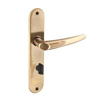Fechadura Banheiro Joy F-2800/46 S/AC Bronze Latonado - Aliança Fechadura Banheiro Joy F-2800/46 S/AC Bronze Latonado - Aliança
