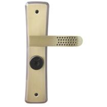 Fechadura Barcelona 1021/15 Tetra Chave Externa Espelho Latonado 55mm Hela