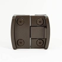 Fechadura Bate Fecha Janela De Vidro 1570p ou 1570m - Bronze