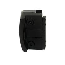 Fechadura Bate Fecha Vidro Alvenaria Blindex P/ Janelas Preto