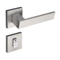 Fechadura Beethoven Cromo Acetinado Externa Rosa Pado Fechadura Beethoven Cromo Acetinado Externa Rosa Pado