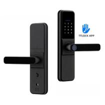 Fechadura Beluni Black WP 439 TTLock Biométrica Fechadura Beluni Black WP 439 TTLock Biométrica