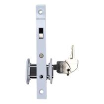 Fechadura Bico De Papagaio Branco Papaiz 815 Porta De Correr