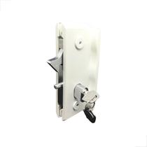 Fechadura Bico-De-Papagaio Com Abas P/Janela AL1510 Branco