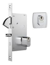 Fechadura Bico Papagaio Stam 950 Ros Inox Quadr Porta Correr Fechadura Bico Papagaio Stam 950 Ros Inox Quadr Porta Correr