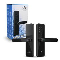 Fechadura Biométrica Eletrônica Digital Wifi Inteligente Porta Maçaneta Panda Plus Tuya Smart Life App Senha Chave Tag