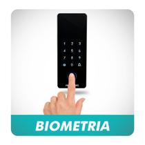 Fechadura Biométrica Primebras Athenas Porta De Madeira