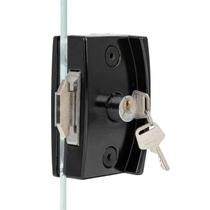 Fechadura Blindex Porta Vidro Correr 3530 Va Completa Preto Fechadura Blindex Porta Vidro Correr 3530 Va Completa Preto