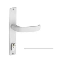 Fechadura Branca Pado Externa Perfil Estreita 22 mm 661