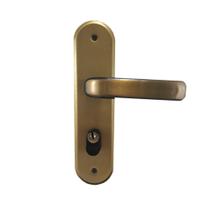 Fechadura Bronze Modelo Stilo para Porta Externa - Mgm, Tamanho: Externa