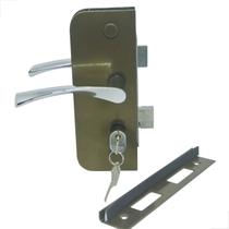 Fechadura C/ Maçaneta Porta De Vidro Pivotante 1520ta Bronze