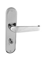 Fechadura C/ Maçaneta Roma Inox Cromada Iano Fechadura C/ Maçaneta Roma Inox Cromada Iano