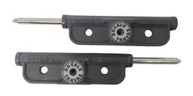 Fechadura Cadeado Porta de Aço Lateral - Par - Dovale - 87002