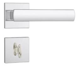 Fechadura Chave Fixa 823/35 Roseta Quadrada Cromado Stam Fechadura Chave Fixa 823/35 Roseta Quadrada Cromado Stam