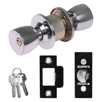 Fechadura Cilíndrica Tulipa Externa em Inox Polido Soprano