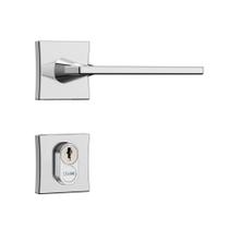 Fechadura Classic 3000 Externa Roseta Quadrada Cromada 55mm Stam Fechadura Classic 3000 Externa Roseta Quadrada Cromada 55mm Stam