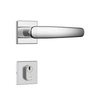 Fechadura classic 3100 ros. quadrada 40 ext. inox Fechadura classic 3100 ros. quadrada 40 ext. inox