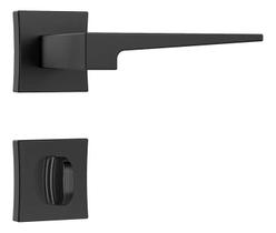Fechadura classic 3200 ros. quadrada 55 wc black