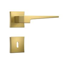 Fechadura classic 3200 roseta quadrada gold stam Fechadura classic 3200 roseta quadrada gold stam