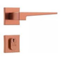 Fechadura Classic 3200 Roseta Quadrada Rose Externa Stam