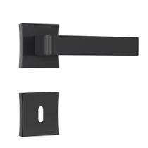 Fechadura Classic 3800 Interna Roseta Quadrada Black Preto 55mm Stam Fechadura Classic 3800 Interna Roseta Quadrada Black Preto 55mm Stam
