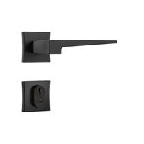 Fechadura Classic Externa 3200 55mm Ros Quad. Black Stam