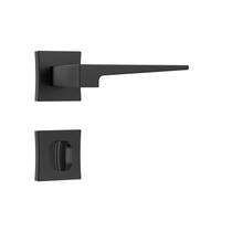 Fechadura Classic Wc 3200 55mm Ros Quad. Black Stam