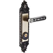 Fechadura Colonial Alavanca Tetra Zamac Latão Oxidado Fort 40mm 40100Z - 054700 - ALIANCA