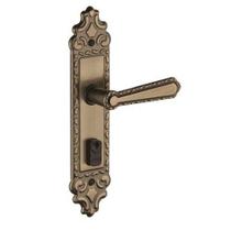 Fechadura Colonial Externa Alavanca Soprano - Aço Inox - Modelo Veneza - Antique Brass Fechadura Colonial Externa Alavanca Soprano - Aço Inox - Modelo Veneza - Antique Brass