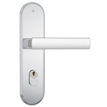 Fechadura com Maçaneta Stam Externa 1601/35 55mm Aço Cor Cromo Espelhado