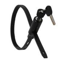 Fechadura com Zíper Ajustável Urban August - Multiuso com Chave para Armário, Geladeira, Bicicleta e Bagagem Fechadura com Zíper Ajustável Urban August - Multiuso com Chave para Armário, Geladeira, Bicicleta e Bagagem
