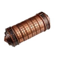 Fechadura combinada ArtRest Da Vinci Code Antique Dark Bronze Fechadura combinada ArtRest Da Vinci Code Antique Dark Bronze