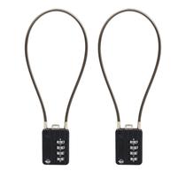 Fechadura combinada SISAV SISAV-200 Cabo de 30 cm de 4 dígitos (pacote com 2)