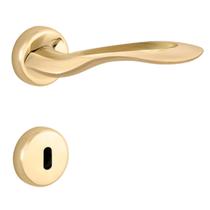 Fechadura Conceito Aero Interna 55mm Latão Acetinado Lockwell