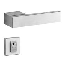 Fechadura Conceito Duda Externa 55mm Alumínio Anodizado Natural Lockwell