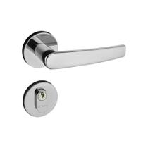 Fechadura Concept Externa 40mm Roseta Cromada RR1 401-40CE CCZ-55 Pado Fechadura Concept Externa 40mm Roseta Cromada RR1 401-40CE CCZ-55 Pado