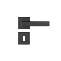 Fechadura Concept Preta Roseta Quadrada 40mm Pado Fechadura Concept Preta Roseta Quadrada 40mm Pado